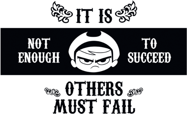 The Grim Adventures Of Billy & Mandy Mandy Kid's T - Not Enough To Succeed Others Must Fail Mandy (600x406), Png Download