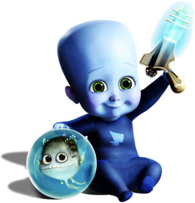 Baby Megamind Dreamworks Animation, Disney And Dreamworks, - Megamind Baby (385x400), Png Download