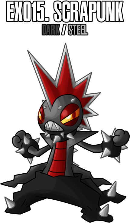 View Edgy , - Punk Fakemon (700x770), Png Download