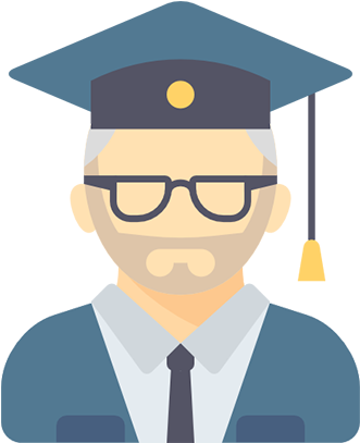 Teacher - Teacher Icon Color Png (406x406), Png Download