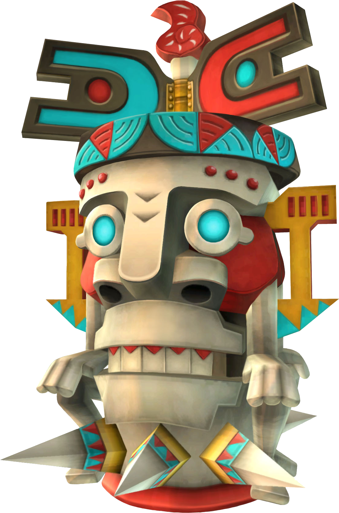 Cross-reference An Armos ◊ With - Armos Skyward Sword (1350x1824), Png Download