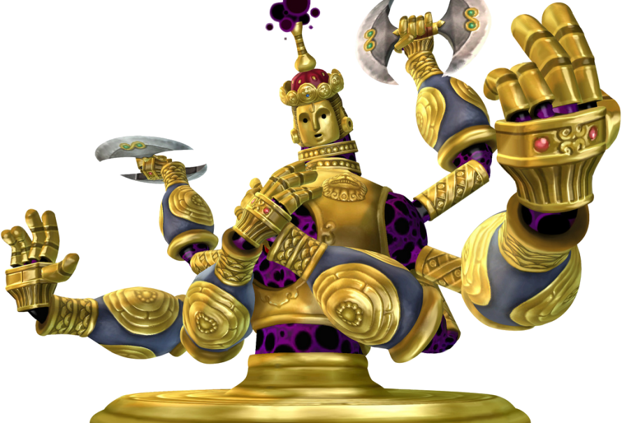 Skyward Sword Ancient Automaton Koloktos Boss Guide - Skyward Sword Boss (890x606), Png Download