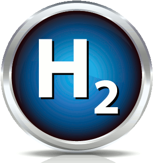 The Sahara Wind Project Is Interesting For A Number - H2 Gas (425x425), Png Download