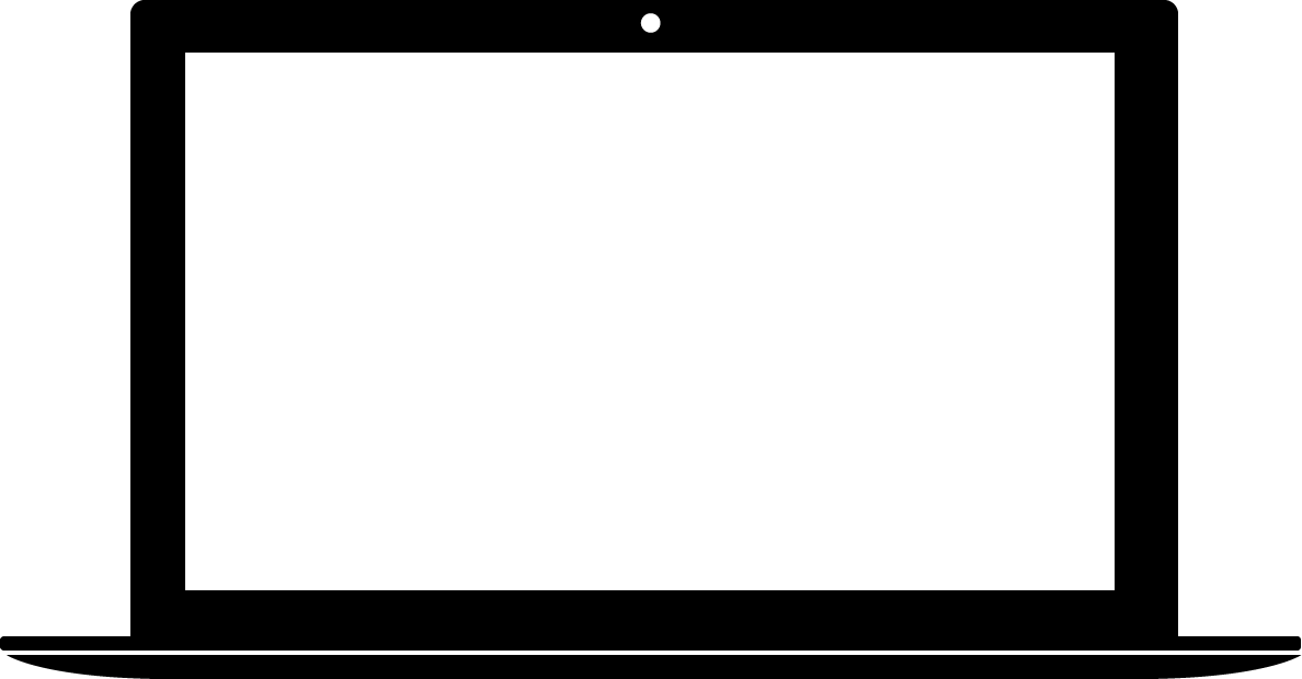 Devicetemplates Laptop-02 - Laptop Template Png (1188x620), Png Download