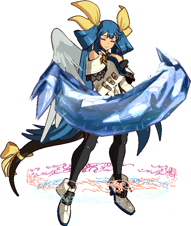 Ggxrd-r Dizzy Cs - Dizzy Blazblue (629x734), Png Download