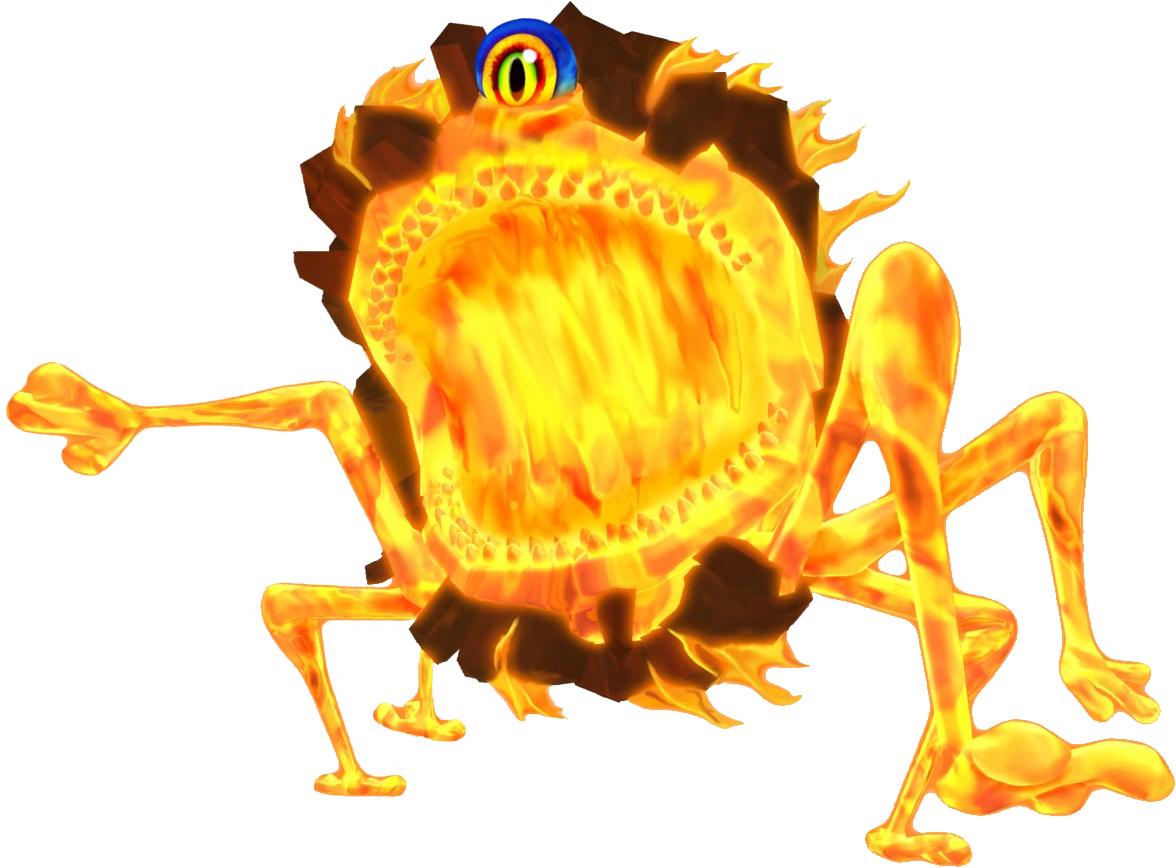 A Picture Of Scaldera, The Dungeon's Boss - Legend Of Zelda Scaldera (1185x874), Png Download