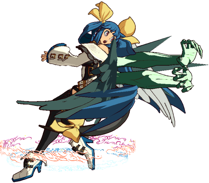 Ggxrd-r Dizzy 6p - Portable Network Graphics (684x600), Png Download