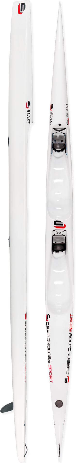 Blast Double Surfski - Sea Kayak (450x1920), Png Download