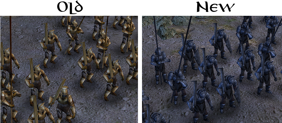 Uruk-hai Heavy Armor - Pc Game (995x450), Png Download