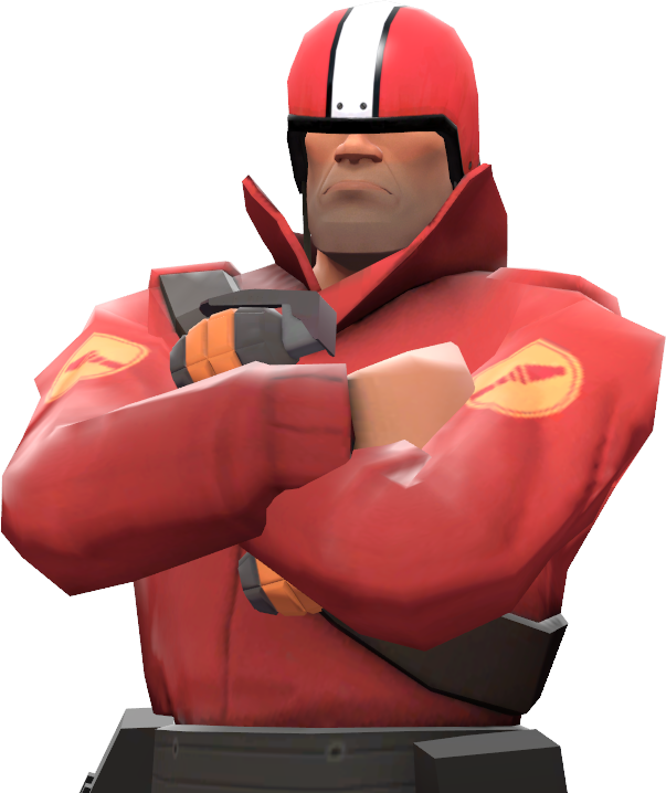 Image Soldier With The Human Cannonball Tf2 Png Team - El Hombre Bala Tf2 (603x718), Png Download