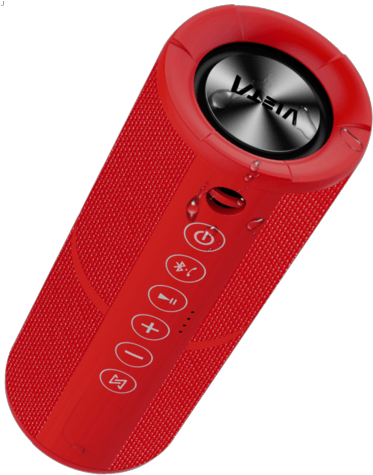 Altaveu Vieta Vm-bs29rd Red Bluetooth - Altavoz Portatil Bluetooth Vieta (382x480), Png Download