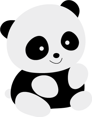 Oso Panda Png - Giant Panda (313x397), Png Download