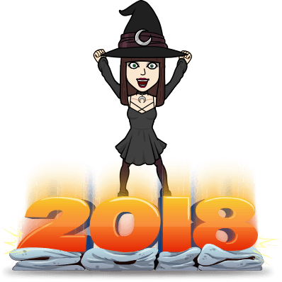 Happy Boo Year - Bitmoji 2017 (398x398), Png Download