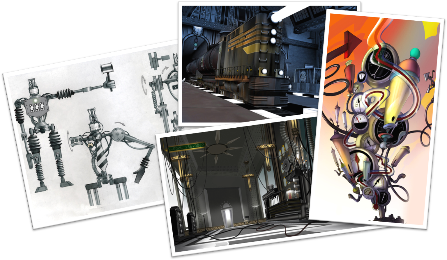 Some Of Jay Friedmann's Art For Toontown - Toontown Online Concept Art (1542x900), Png Download