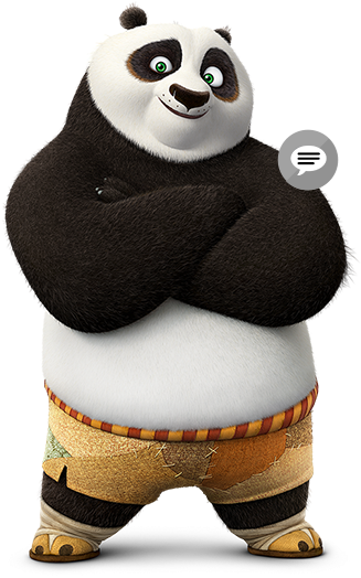 Po - Po Kung Fu Panda (400x560), Png Download