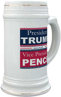 Trump/pence Inaugural Stein - Cafepress Trumppencesq425 Samsung Galaxy S8 Plus Case (350x350), Png Download