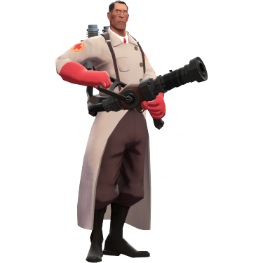 Medic - Team Fortress 2 Medic (375x375), Png Download