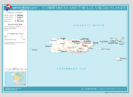 Puerto Rico Territory Flag - Alabama (440x320), Png Download