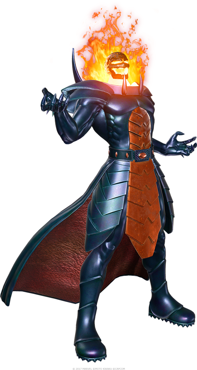 Dormammu From Marvel Vs - Dormammu Mvci Png (683x1253), Png Download