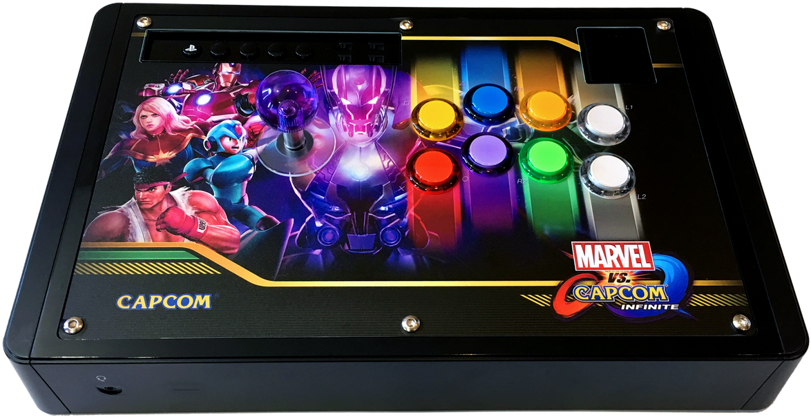 17 Sep - Marvel Vs Capcom Infinite Arcade Stick (1200x648), Png Download