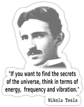 Genius, Nikola Tesla, And Portrait Image - Quote By Nikola Tesla Mousepad (375x360), Png Download