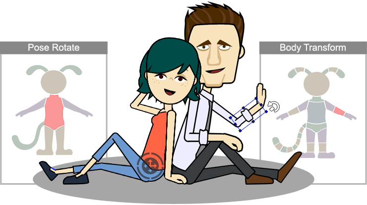 The Perfect Tool For 2d Character And Animated Video - Crazytalk Animator 2 (740x414), Png Download