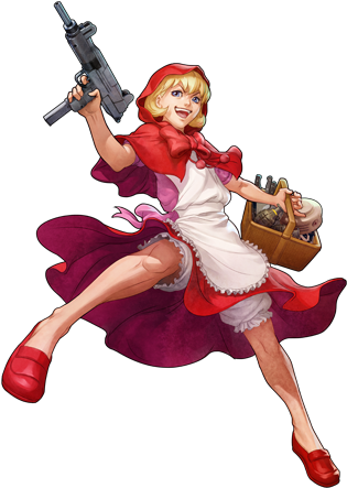 Marvel Vs Capcom - Darkstalkers Bb Hood (400x520), Png Download