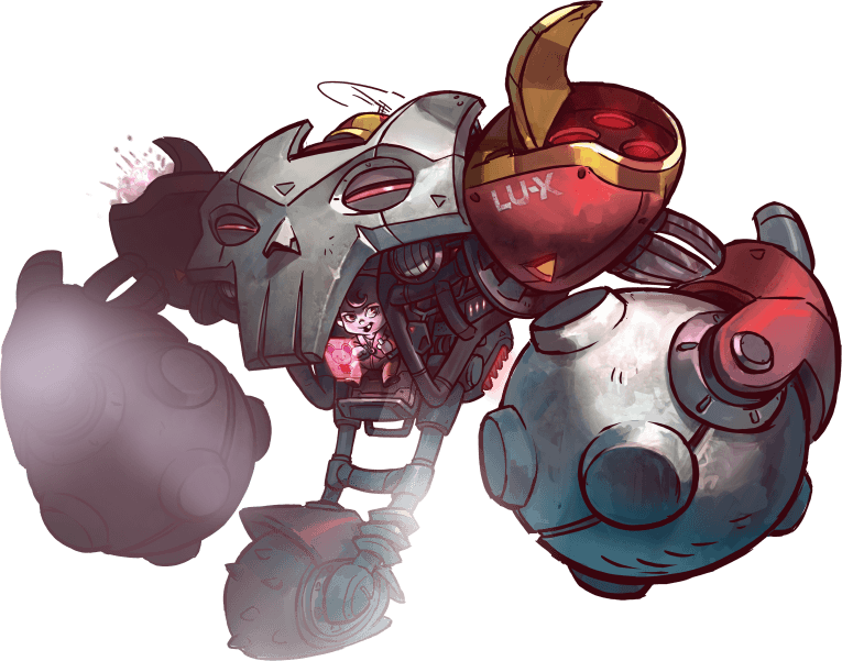 Awesomenauts Characters (765x601), Png Download