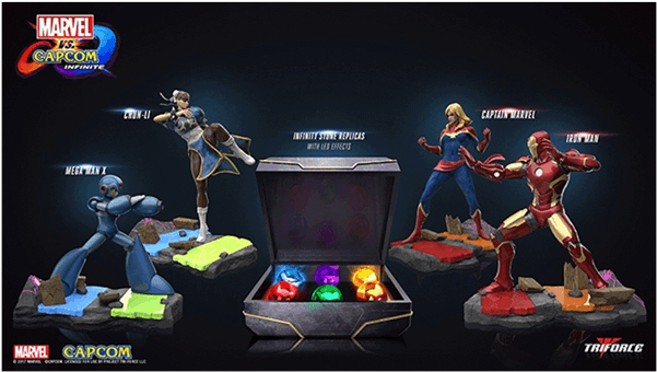 1 Of - Marvel Vs Capcom Infinite Collector (600x600), Png Download