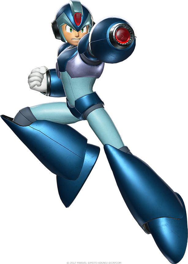 エックス - Marvel Vs Capcom Infinite X (614x863), Png Download