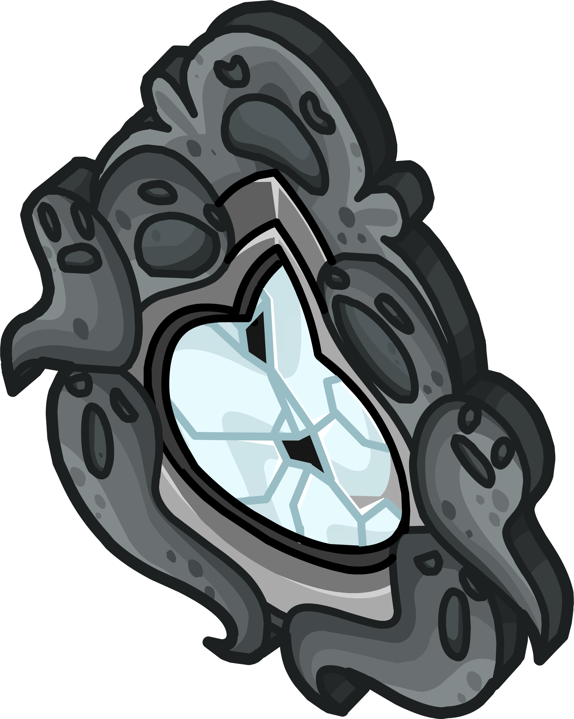 Ghastly Window Sprite 003 - Illustration (1854x2322), Png Download