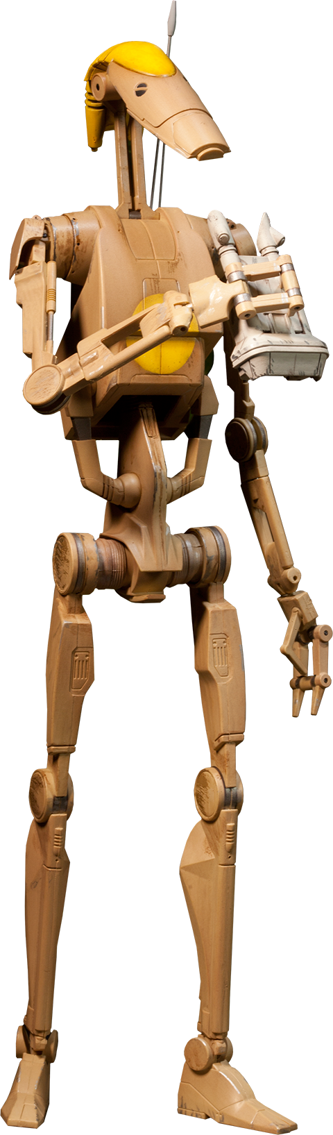 Droid Commander - Star Wars Battle Droid Commander (480x1635), Png Download