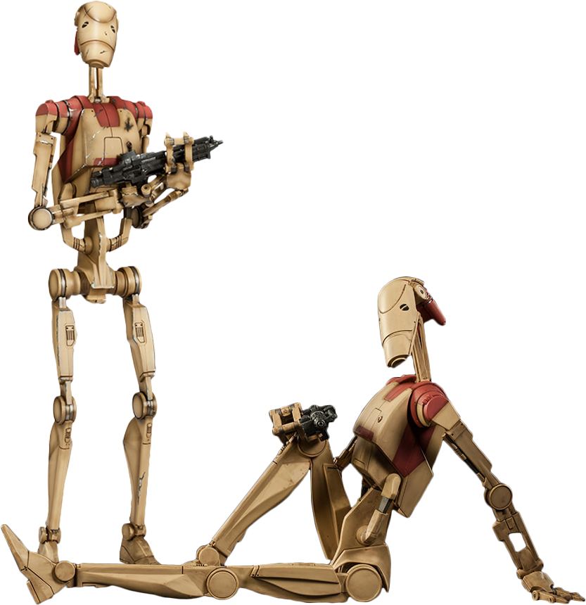 View Samegoogleiqdbsaucenao 1440800491723 , - Star Wars Battle Droid Security (854x868), Png Download