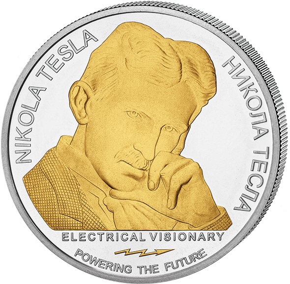 100 Din Nikola Tesla - Nikola Tesla (600x600), Png Download