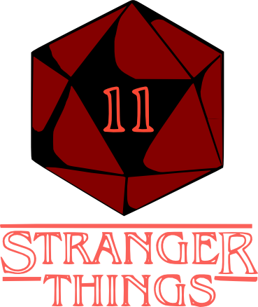 Movies, Personal Use, Stranger Things Dice - Triangle (369x438), Png Download