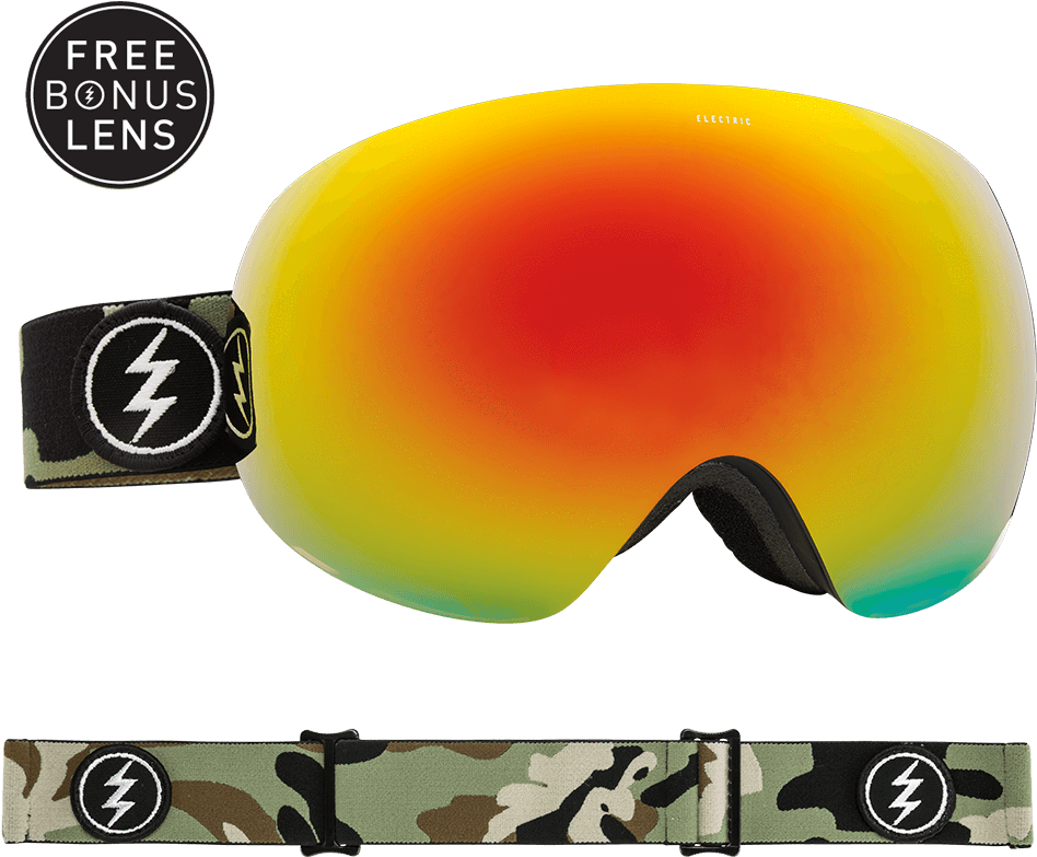 Electric Eg3 - Electric Egv.k Camo Goggles One Size (1000x1000), Png Download