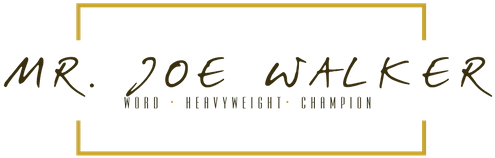 Joe Walker Block Logo - Calligraphy (500x500), Png Download