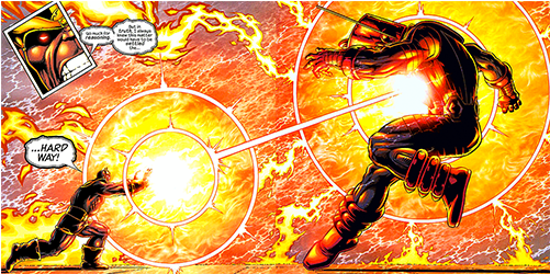 2 Of - Sentry Vs Galactus (500x463), Png Download