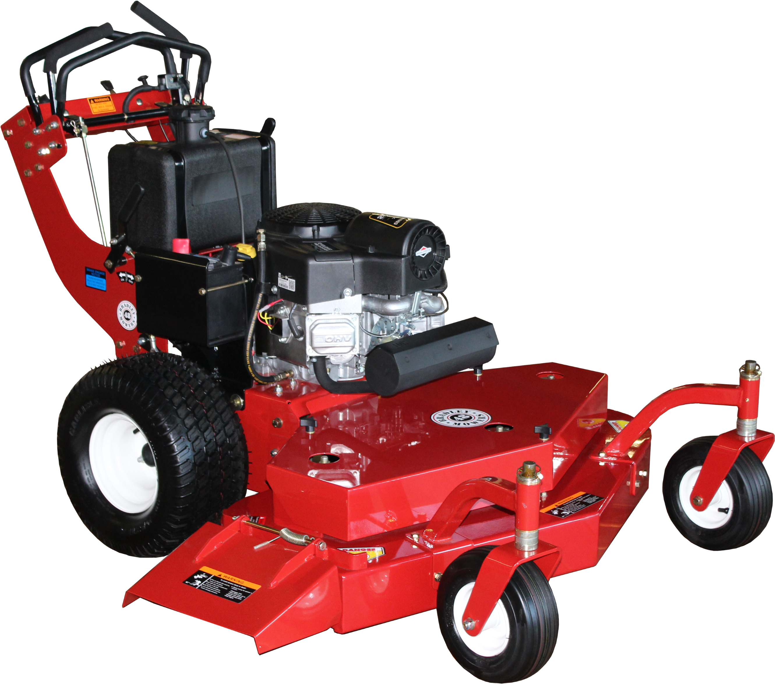 Bradley Mowers 48wt-bs25e 48" Hydro Drive Walk Behind - Commercial Walk Behind Mower (3000x2687), Png Download