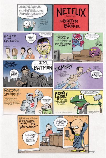 The Bottom Of The Barrel - Libro De Historietas Animados (600x600), Png Download