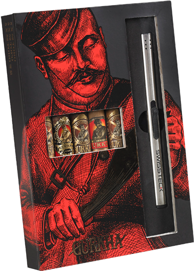 Lighter Pack - Gurkha Cigars (463x559), Png Download