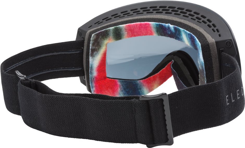 Black Tie Dye Red Electric Eg3 Goggles Backstage (1000x1000), Png Download