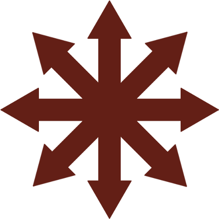 Chaos Space Marines Logo (480x480), Png Download