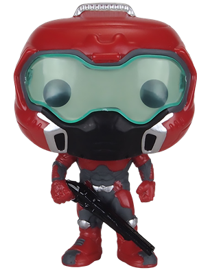 Space Marine - Doom Funko Pop (400x400), Png Download