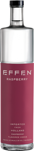 Vodka - Effen Vodka, Black Cherry - 750 Ml Bottle (405x500), Png Download