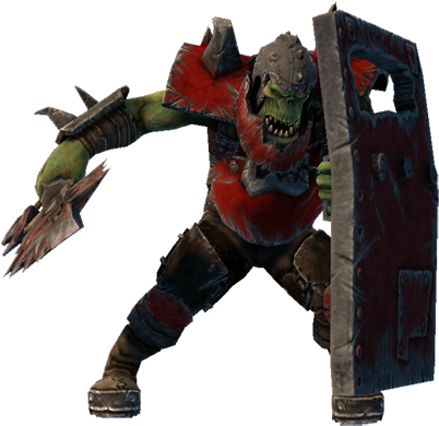 Ork Ard Boy - Space Marine Orks (425x394), Png Download