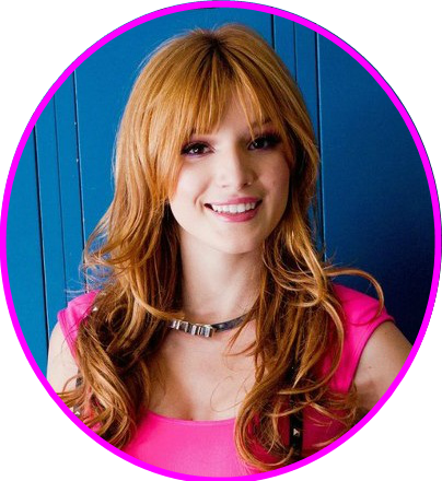 Y Aqui Estan Los Circulos Png - Bella Thorne Circulo Png (404x440), Png Download