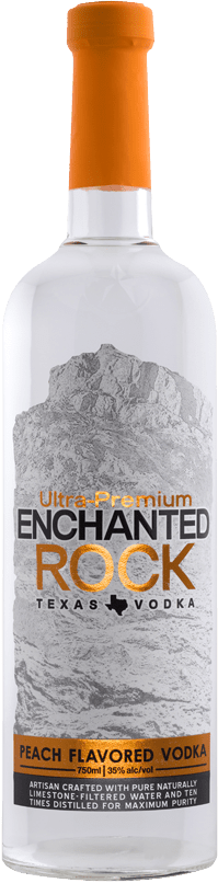 Enchanted Rock Peach Vodka (199x806), Png Download