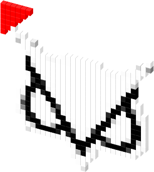 View Cursor On T-shirt - Coffee Table (330x418), Png Download