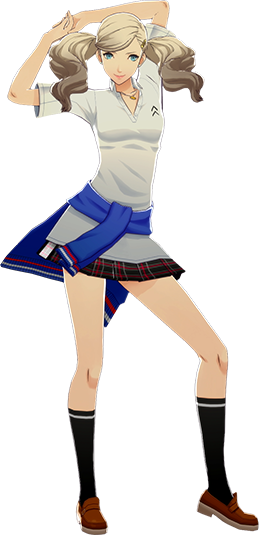 Image P5d Ann Takamaki Summer School Uniformpng - Persona 5 Ann Outfits (259x535), Png Download